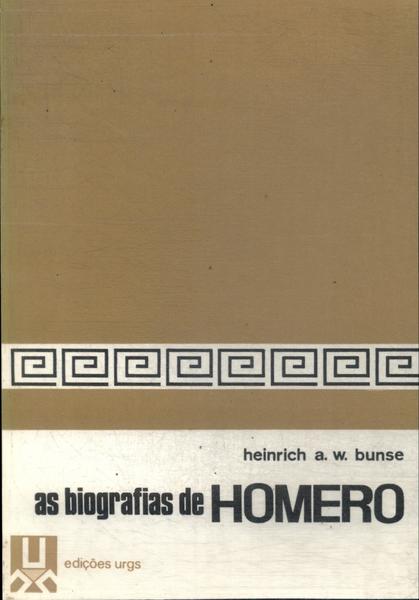 As Biografias De Homero