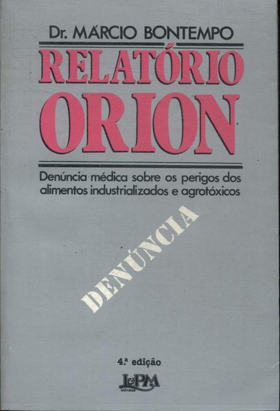 Relatório Orion