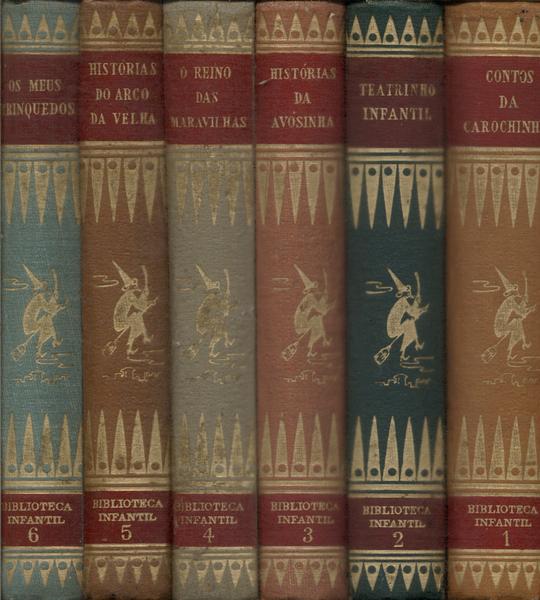 Biblioteca Infantil Da Livraria Quaresma (12 Volumes)