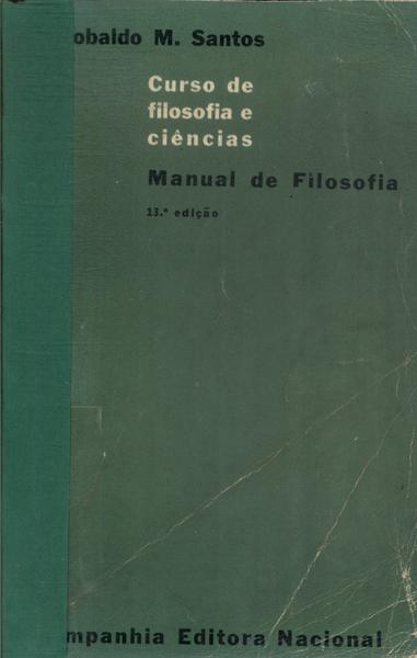 Manual De Filosofia (1964)