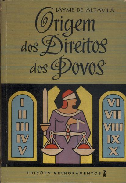 Origem Dos Direitos Dos Povos (1964)
