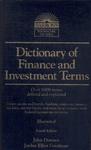 Dictionary Of Finance And Investment Terms (1991)