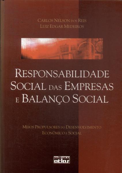Responsabilidade Social Das Empresas E Balanço Social