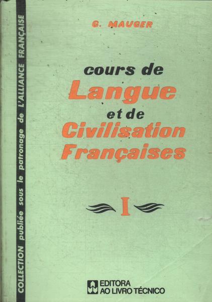 Cours De Langue Et De Civilization Françaises Vol 1 (1991)