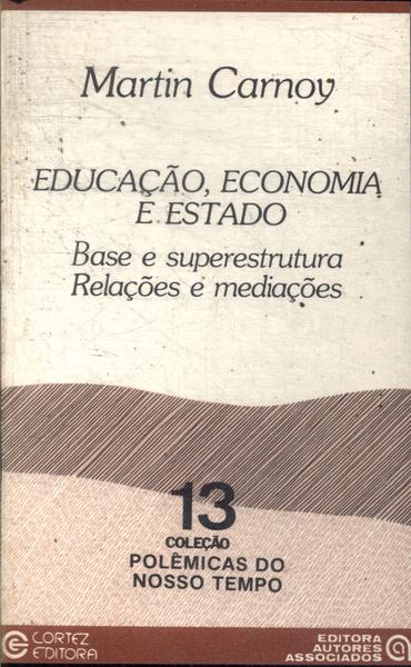 Educação, Economia E Estado