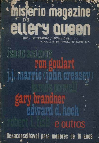 Mistério Magazine De Ellery Queen N° 302