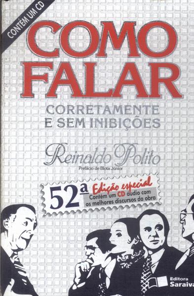 Como Falar Corretamente E Sem Inibições (não Inclui Cd)