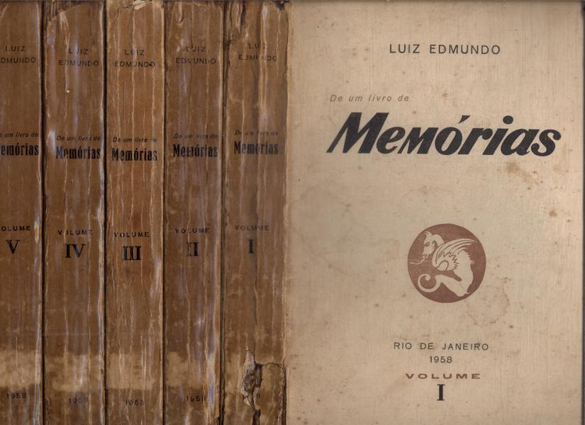 De Um Livro De Memórias (5 Volumes)