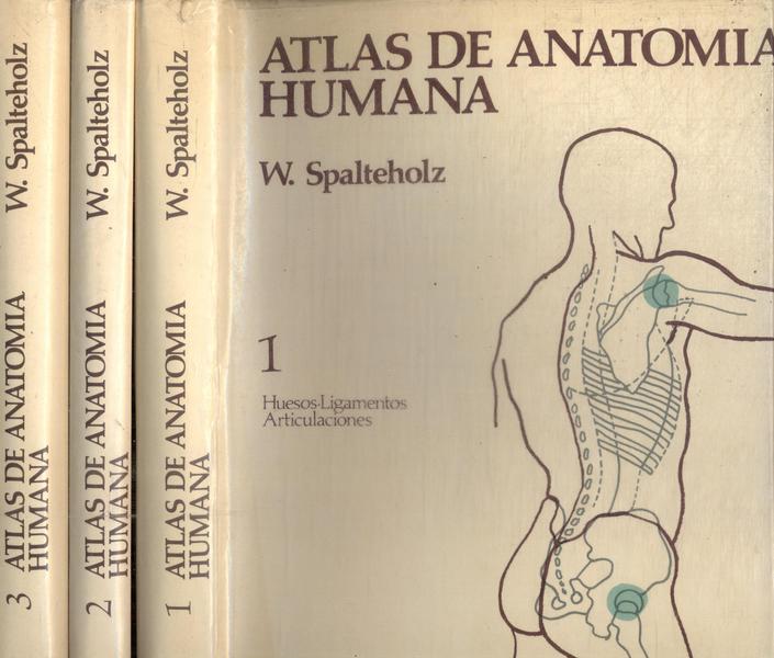 Atlas De Anatomia Humana (3 Volumes - 1975)