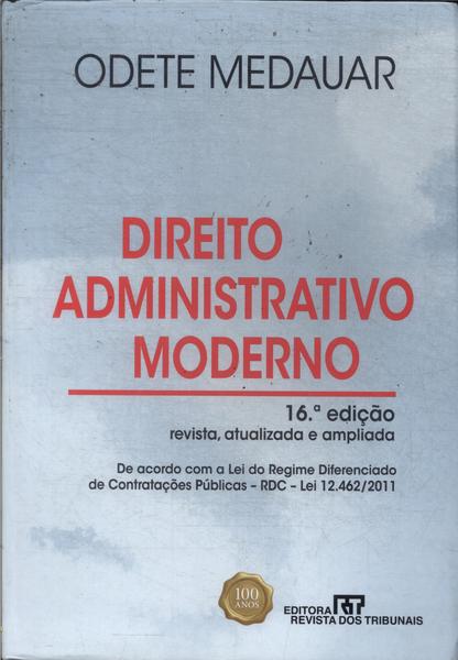 Direito Administrativo Moderno (2012)