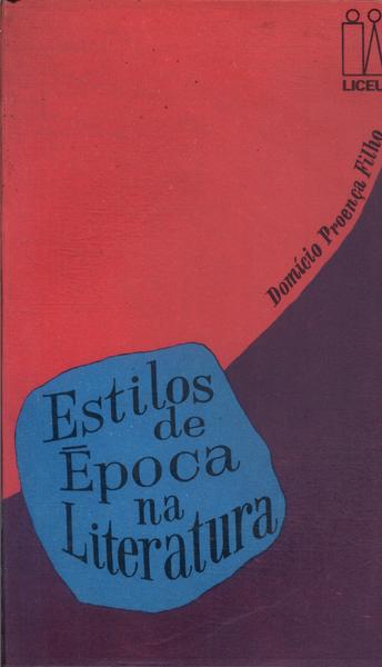 Estilos De Época Na Literatura