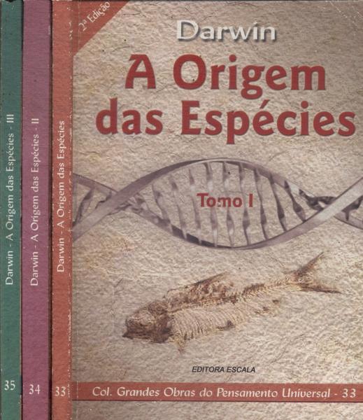 A Origem Das Espécies (3 Volumes)
