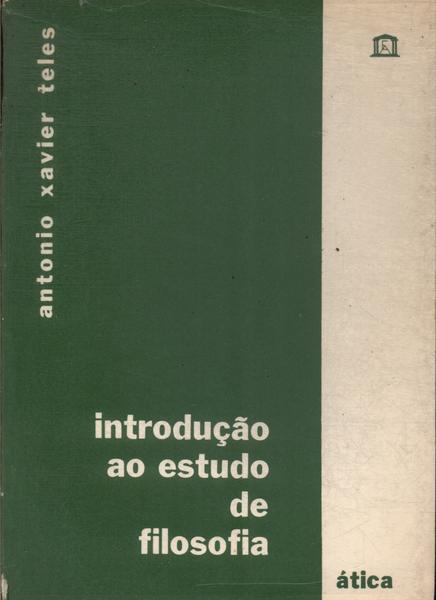 Introdução Ao Estudo De Filosofia