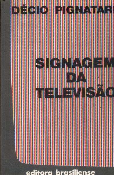 Signagem Da Televisão