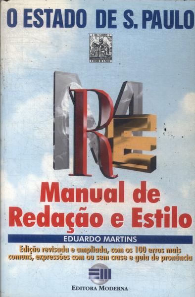 Manual De Redação E Estilo (1997)