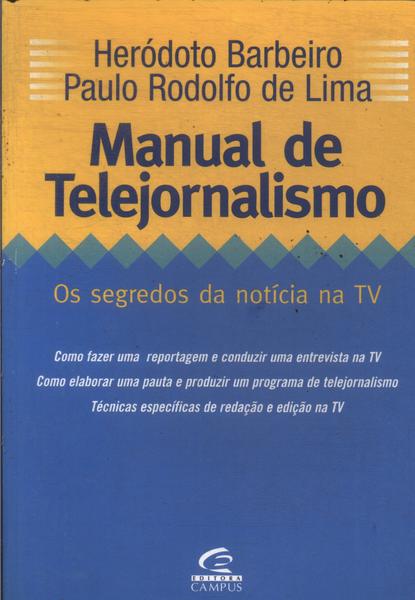 Manual De Telejornalismo