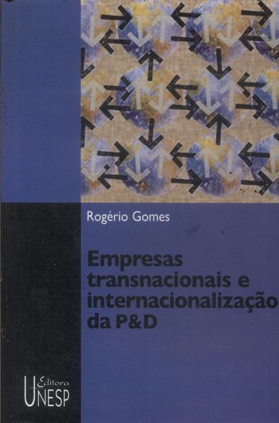 Empresas Transnacionais E Internacionalização Da P&d