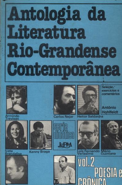 Antologia Da Literatura Rio-grandense Contemporânea Vol 2