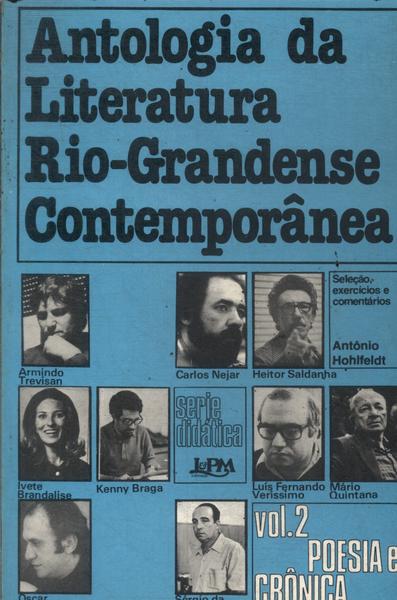 Antologia Da Literatura Rio-grandense Contemporânea Vol 2