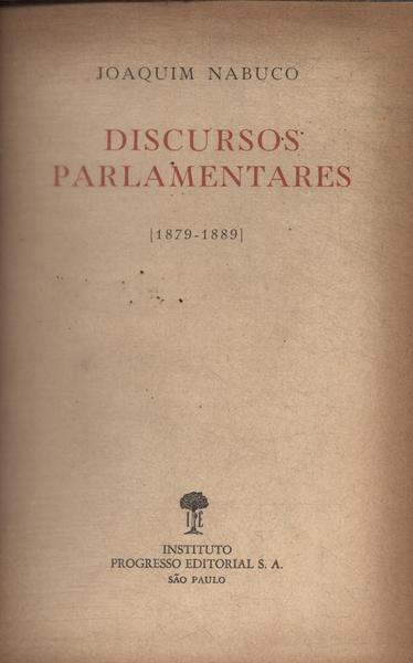 Discursos Parlamentares