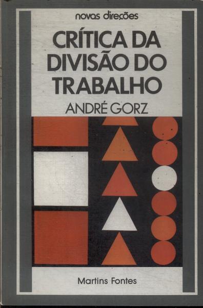 Crítica Da Divisão Do Trabalho