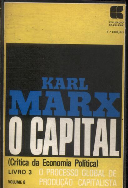 O Capital Livro 3 Vol 6