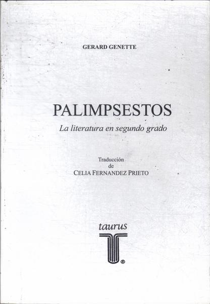 Palimpsestos: La Literatura En Segundo Grado