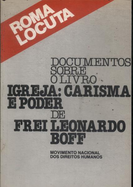 Roma Locuta: Documentos Sobre O Livro