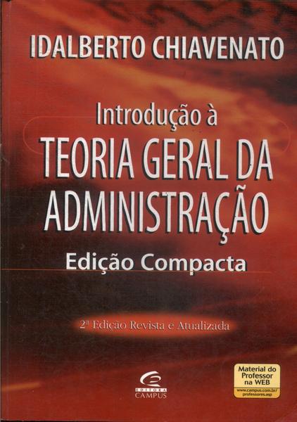 Introdução À Teoria Geral Da Administração (2006)