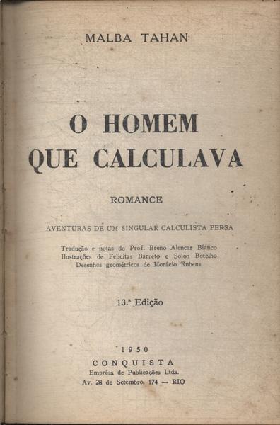 O homem que calculava - Malba Tahan