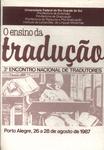 O Ensino Da Tradução