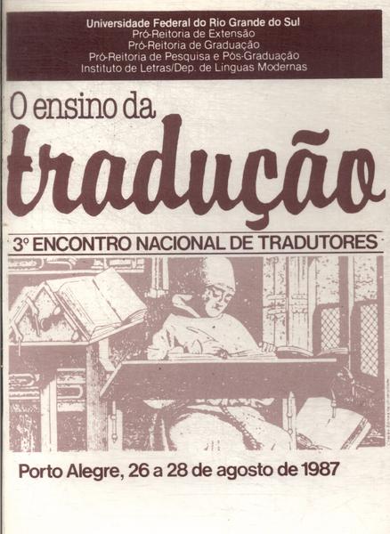 O Ensino Da Tradução