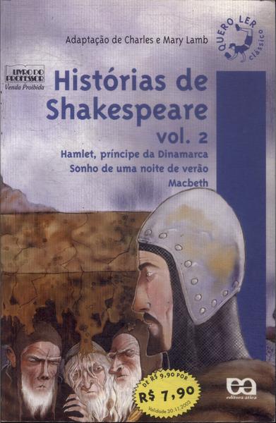 Histórias De Shakespeare Vol 2 (Adaptado)