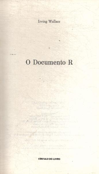 O Documento R