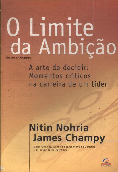 O Limite Da Ambição