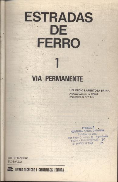 Estradas De Ferro (1983 - Volume Único)