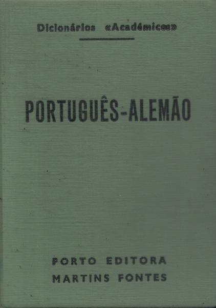 Dicionário De Português-Alemão (1983)