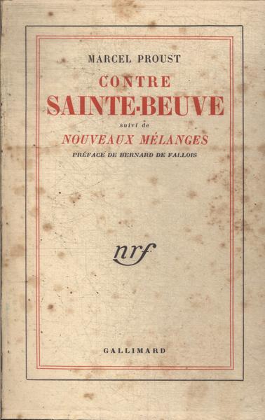 Contre Sainte-beuve