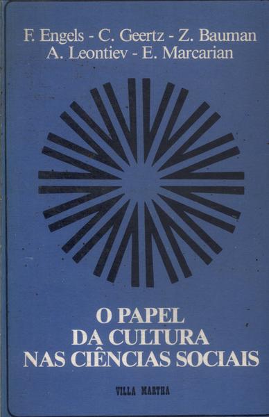 O Papel Da Cultura Nas Ciências Sociais