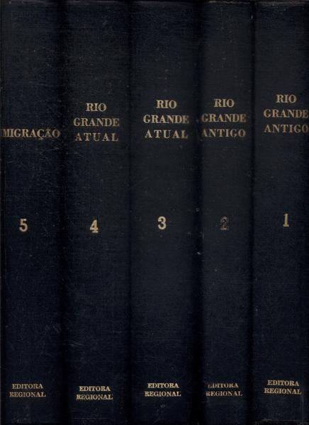 Enciclopédia Rio-Grandense (5 Volumes)