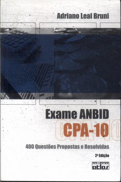 Exame Anbid Cpa-10