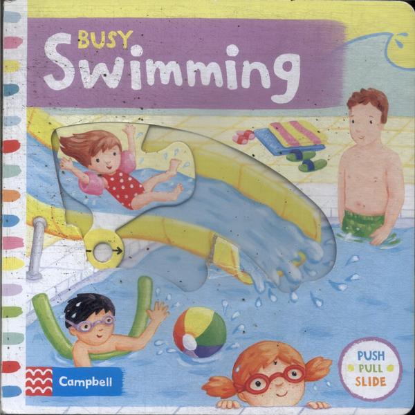 Busy Swimming (com Pop-ups)