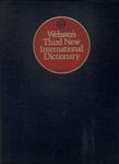 Webster's Third New International Dictionary (1971)