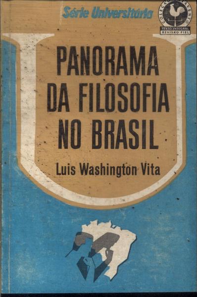 Panorama Da Filosofia No Brasil