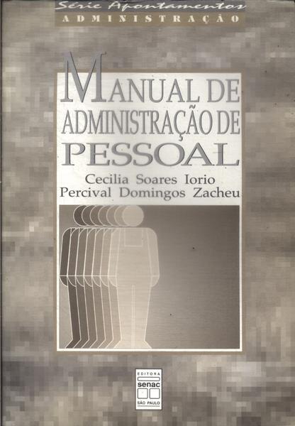 Manual De Administração De Pessoal (1996)