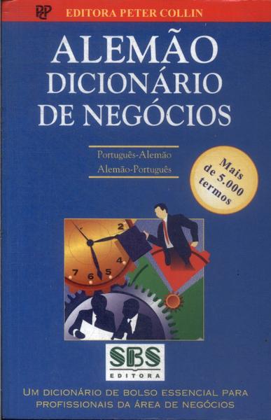 Alemão Dicionário De Negócios (2002)