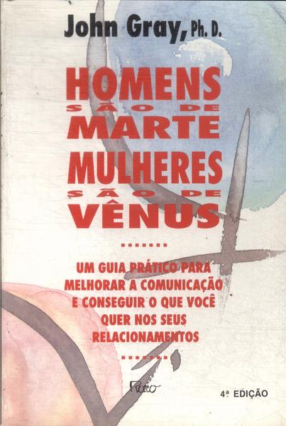 Homens São De Marte, Mulheres São De Vênus