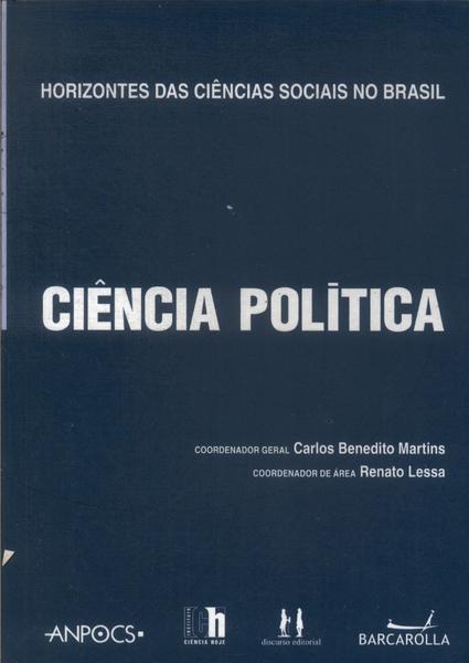 Horizontes Das Ciências Sociais No Brasil: Ciência Política