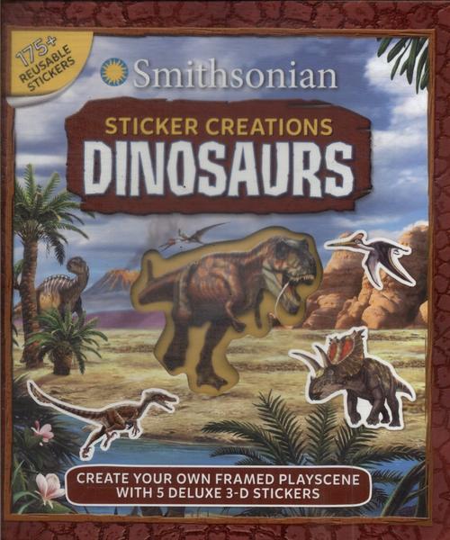 Sticker Creations: Dinosaurs (Contém Adesivos)