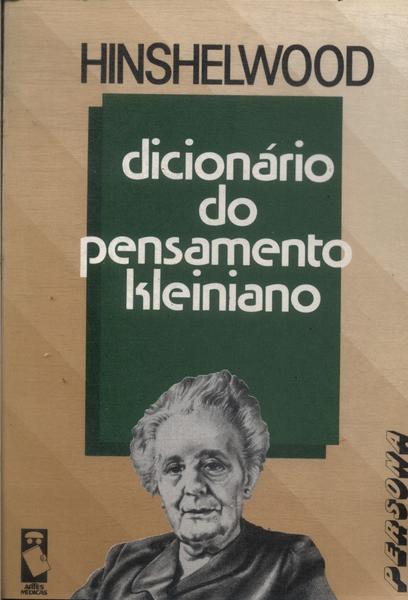 Dicionário Do Pensamento Kleiniano